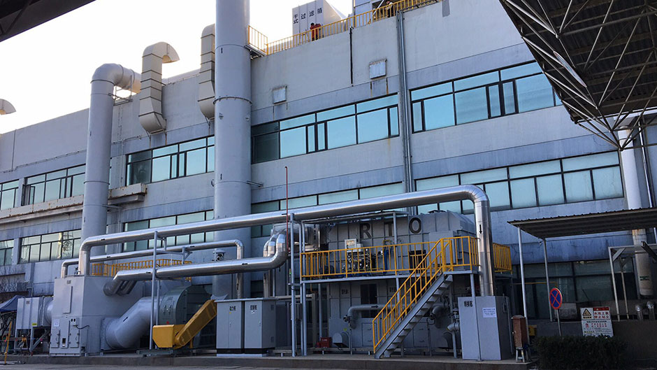 雅馬哈樂器噴涂廢氣治理